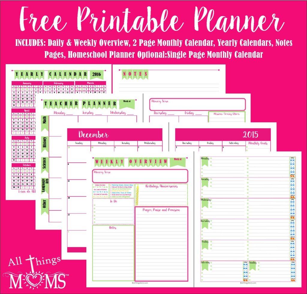 Free Planner Printables